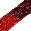 Transparent Glass Beads Strands GLAA-N074-01A-19-2