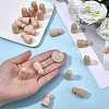 10Pcs Unfinished Wood Puppet WOOD-GF0002-42A-3