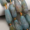 Natural Dragon Veins Agate Beads Strands G-A321-I05-01-1