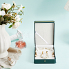 Imitation Leather Pure Color Flip-open Gift Boxes CON-WH0095-238B-01-3