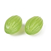 Handmade Ribbed Lampwork Beads LAMP-N042-01D-2