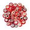 40Pcs 20 Styles Resin & Glass European Beads RPDL-FS0001-03-3
