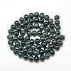 Baking Paint Crackle Glass Bead Strands DGLA-Q023-8mm-YS35-2