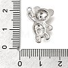Brass Micro Pave Cubic Zirconia Pendants LS-KK-U061-24P-3