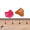 Transparent Acrylic Flower Beads X-PL622M-4
