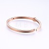 304 Stainless Steel Bangles BJEW-P222-08-4