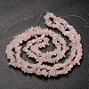 Natural Rose Quartz Chip Beads LS-F007-3
