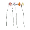 Ceramic Flower Stems with Iron Stem PR-CBAD4A8-07-3