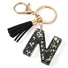 1Pc Resin Letter Keychains KEYC-TADJ0001-09N-2