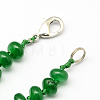 Fashionable Gemstone Beaded Necklaces NJEW-R211-26-2