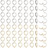  120Pcs 2 Style 304 Stainless Steel Leverback Earring Findings STAS-NB0001-54-1