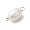 Natural Cultured Freshwater Pearl Links PALLOY-JF04384-01-5