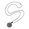 Retro Mandala 201 Stainless Steel Box Chain Constellation Pendant Necklaces for Women Men NJEW-M223-01J-3