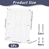 PVC Desktop Sport Card Organizer Holders AJEW-WH0248-918B-2