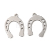 Non-Tarnish 201 Stainless Steel Pendants STAS-A084-10P-1