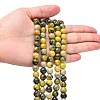 Natural Yellow Turquoise(Jasper) Beads Strands GSR007-5