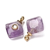 Natural Amethyst Pendants STAS-C184-14A-01-2