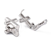 304 Stainless Steel Hoop Earrings for Women EJEW-A049-02P-2