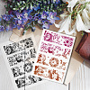 Custom PVC Plastic Clear Stamps DIY-WH0618-0049-5