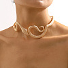 Punk Style Alloy Choker Necklaces for Women WGA180C-10-1