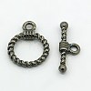 Tibetan Style Alloy Toggle Clasps LS-TIBE-EA9138Y-B-FF-1