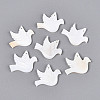 Natural Freshwater Shell Carved Pendants BSHE-T014-30-1