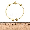 201 Stainless Steel Cuff Bangles BJEW-Z151-02G-01-5