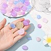 72Pcs 9 Styles Imitation Gemstone Acrylic Beads OACR-FS0002-82-5