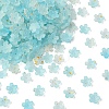 93G Frosted Acrylic Bead Caps FACR-YW0001-10E-1