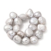 Dyed Natural Cultured Freshwater Pearl Beads Strands PEAR-A006-11E-3