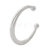 304 Stainless Steel Cuff Bangles BJEW-S161-08P-4