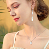 80Pcs 4 Styles Acrylic Imitation Pearl Pendants FIND-FH0007-08-6