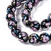 Handmade Lampwork Beads Strands LAMP-Q041-08A-3
