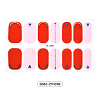 Full Cover Nombre Nail Stickers MRMJ-S060-ZX3289-2