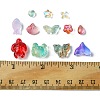 120Pcs 12 Style Transparent Glass Beads Sets GLAA-FS0001-69-4