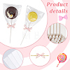 60Pcs Paper Sticks DIY-AR0005-45-4