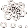 Unicraftale 24 Pcs 4 Styles 304 Stainless Steel Linking Rings STAS-UN0021-74P-1