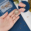 44Pcs Brass Cup Peg Bails KK-CN0002-98-3