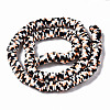 Handmade Polymer Clay Beads Strands CLAY-N008-010-148-3