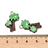 Opaque Resin Pendants RESI-G120-01E-3