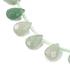 Natural Green Aventurine Beads Strands GG-CBA0487-A01-8x12mm-3
