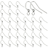 Unicraftale 100Pcs 304 Stainless Steel Ear Wire STAS-UN0054-32-1