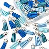 60Pcs 4 Colors Faux Suede Tassel Pendant Decorations X1-FIND-LS0001-04A-3