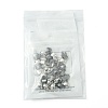 30Pcs 2 Colors Tibetan Style Alloy European Beads TIBEB-FS0001-19-6