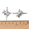 Alloy Rhinestone Pendants ALRI-D305-01P-3