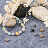 Cheriswelry 160Pcs 8 Colors Alloy Rhinestone Beads FIND-CW0001-11-13