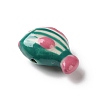 Handmade Porcelain Beads X-PORC-Z006-02B-2