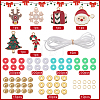 DIY Christmas Preppy Bracelet Making Kit DIY-SC0021-68-2