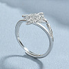 Witch Knot 925 Sterling Silver Finger Rings for Women FS-WG40E9F-01-2