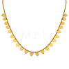 304 Stainless Steel Mini Multiple Charm Necklaces for Women WGEADAB-01-3